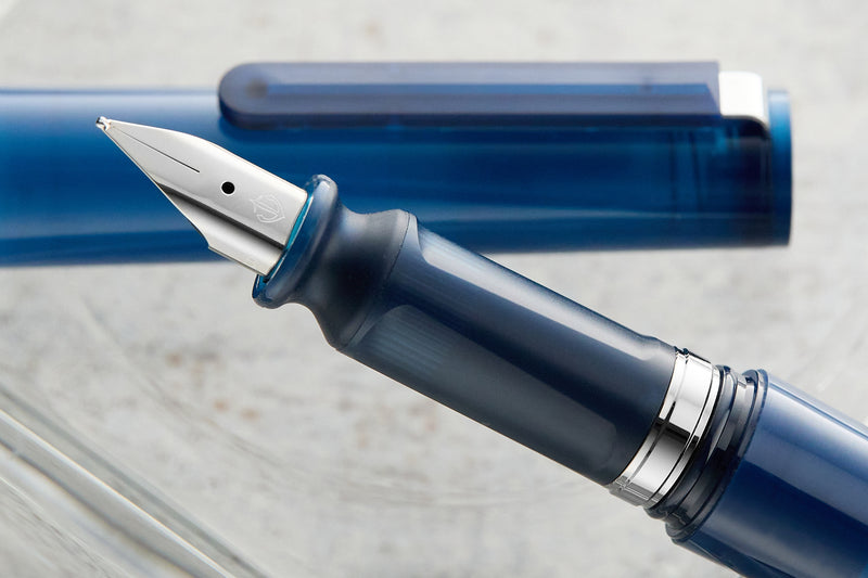 Sailor TUZU Adjust Fountain Pen - Translucent Navy (Special Edition)