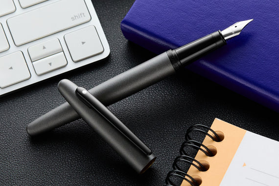 Sheaffer VFM Fountain Pen - Matte Gray/Black