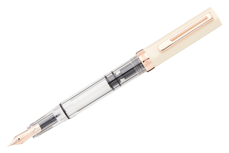 TWSBI ECO Fountain Pen - Creme w/ RoseGold