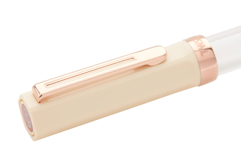 TWSBI ECO Fountain Pen - Creme w/ RoseGold