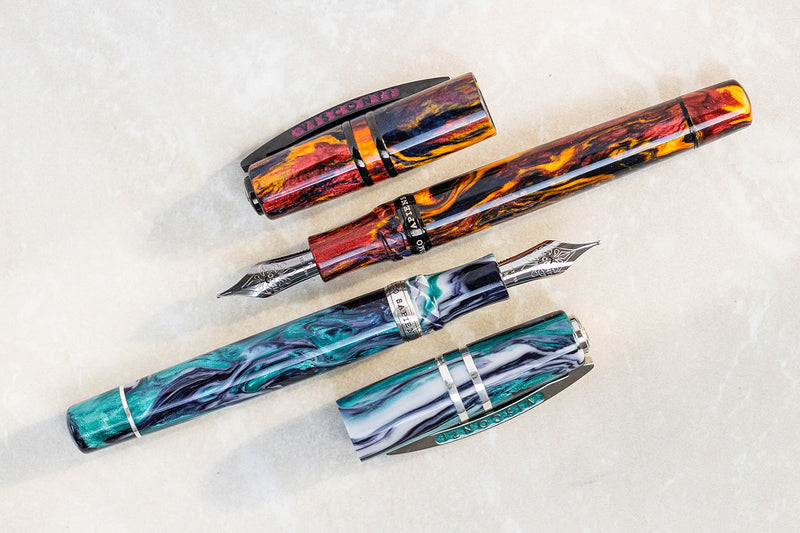 Visconti Homo Sapiens Earth Origins Fountain Pen - Fire (Limited Edition)