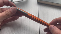 Diplomat Aero Fountain Pen - Orange (Custom Nib Grind)