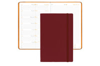 Rhodia 2025 Weekly Planner - Burgundy