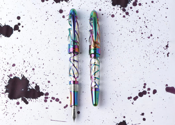 Laban Skeleton Fountain Pen - Rainbow