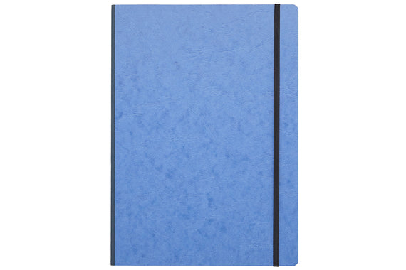 Clairefontaine Basic Clothbound A4 Notebook - Blue, Lined