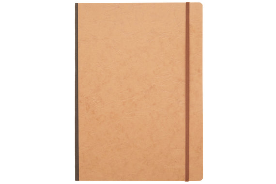 Clairefontaine Basic Clothbound A4 Notebook - Tan, Lined