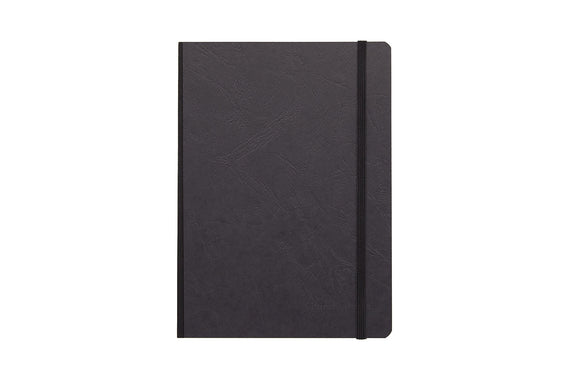 Clairefontaine Basic Clothbound A5 Notebook - Black, Lined