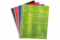 Clairefontaine Classic Wirebound Notebook - Lined, 3-Hole Punched (8.5 x 11)