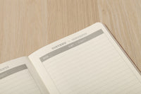 Clairefontaine Basic My Essential A5 Notebook - Grey, Dot Grid