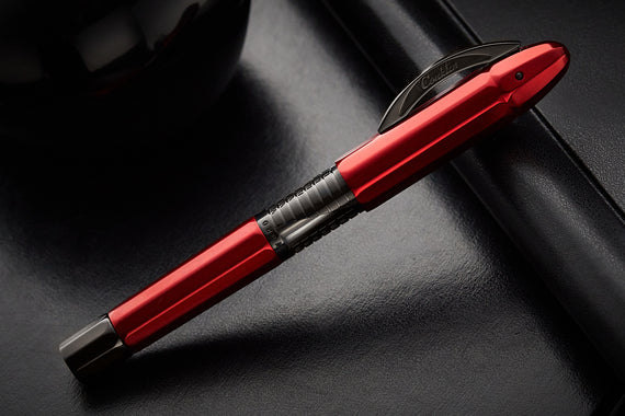 Conklin 125th Anniversary Nozac Classic Fountain Pen - Red/Black (Limited Edition)