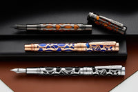 Conklin Endura Deco Crest Fountain Pen - Orange