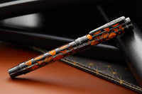 Conklin Endura Deco Crest Fountain Pen - Orange