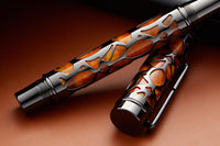 Conklin Endura Deco Crest Fountain Pen - Orange