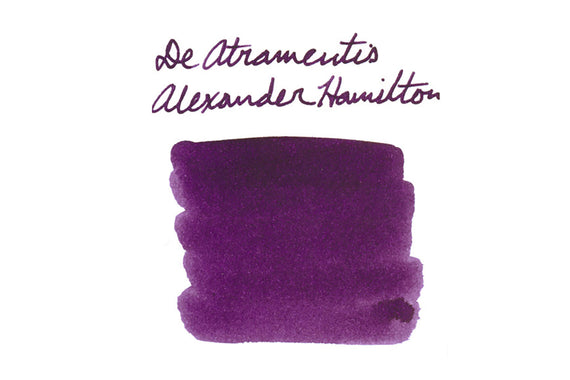 De Atramentis Alexander Hamilton - Ink Sample