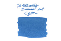 De Atramentis Document Ink Cyan - Ink Sample