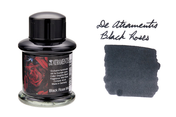 De Atramentis Black Roses - 45ml Scented Bottled Ink