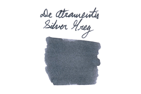 De Atramentis Silver Grey - Ink Sample