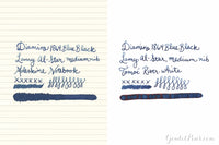 Diamine 1864 Blue Black - Ink Sample