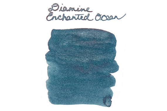 Diamine Enchanted Ocean fountain pen ink