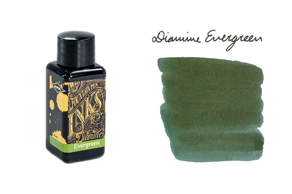 Diamine Evergreen - 30ml Bottled Ink