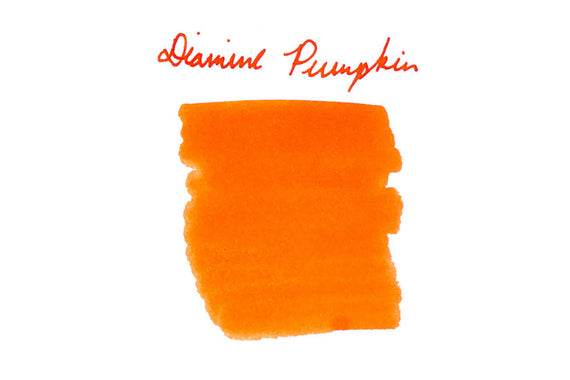 Diamine Pumpkin fountain pen ink