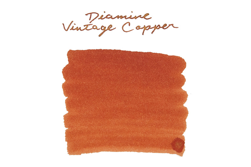 Diamine Vintage Copper - Ink Sample