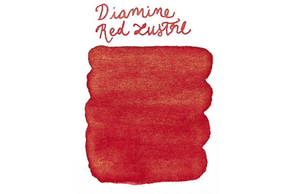 Diamine Red Lustre fountain pen ink