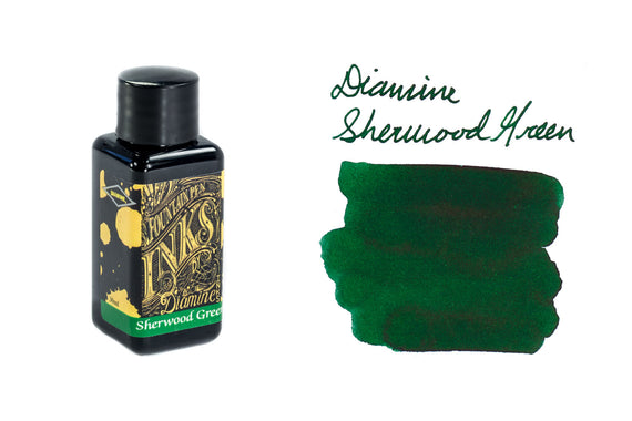 Diamine Sherwood Green - 30ml Bottled Ink