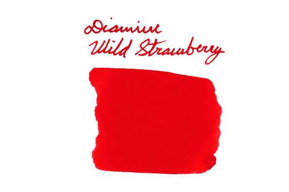 Diamine Wild Strawberry fountain pen ink