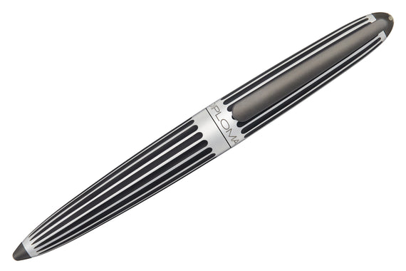 Diplomat Aero Fountain Pen - Stripes Black