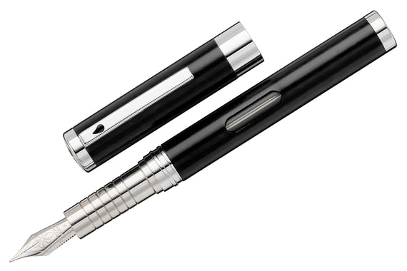 Diplomat Nexus Fountain Pen - Black