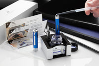 (Bottom Shelf) Diplomat Nexus Fountain Pen - Blue/Silver