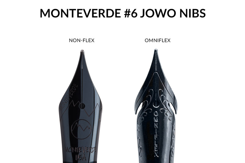 Monteverde Invincia Fountain Pen - Black Sparkle City (Special Edition)