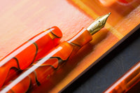 Edison Collier Fountain Pen - Persimmon Swirl