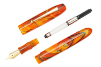 Edison Collier Fountain Pen - Persimmon Swirl