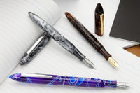 Edison Premiere Fountain Pen - Smoke and Mirrors