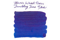 Ferris Wheel Press Tumbling Time Blue - Ink Sample