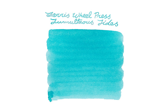 Ferris Wheel Press Tumultuous Tides - Ink Sample