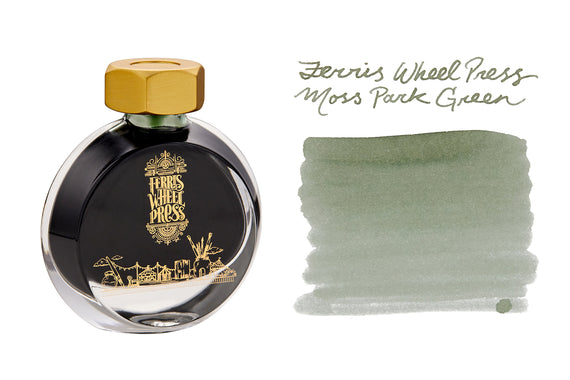 Ferris Wheel Press Moss Park Green - 38ml Bottled Ink