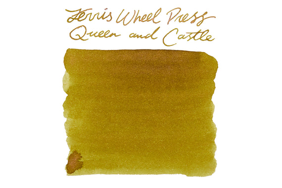 Ferris Wheel Press Queen & Castle - Ink Sample