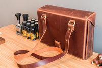 Galen Leather Writer's Medic Bag - Crazy Horse Tan