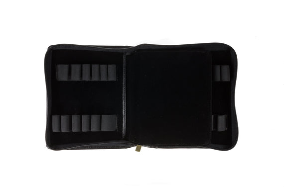 Girologio 12 Zippered Pen Case - Black