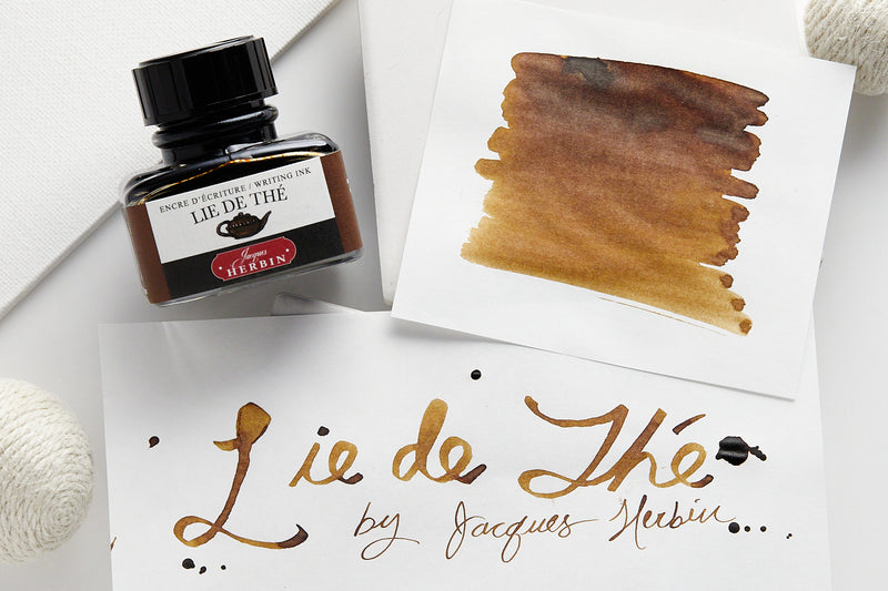 Jacques Herbin Lie de The - Ink Sample