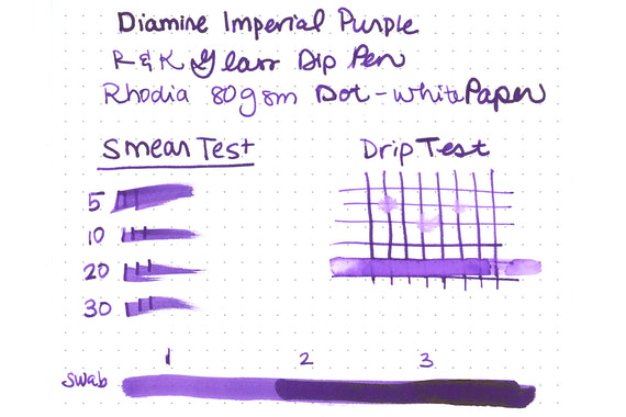 Diamine Imperial Purple fountain pen ink