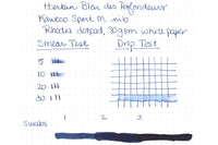 Jacques Herbin Bleu Des Profondeurs - Ink Sample