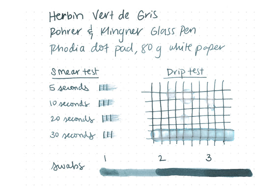 Herbin Vert de Gris - 30ml Bottled Ink