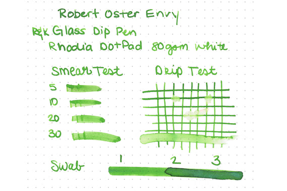 Robert Oster Envy - Ink Sample