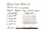 Robert Oster Motor Oil - Ink Sample