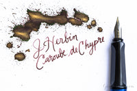 Jacques Herbin 1670 Caroube de Chypre - Ink Sample