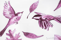 Noodler's Purple Heart - Ink Sample